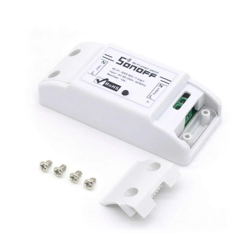 Itead Sonoff основной Wifi переключатель DIY беспроводной пульт дистанционного