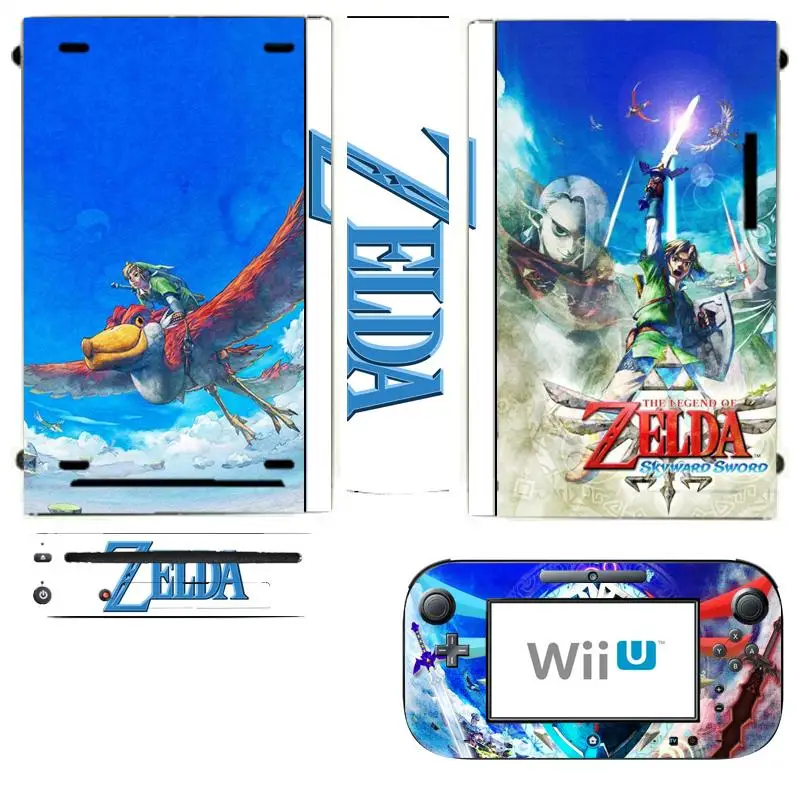 424 Виниловая наклейка для защиты кожи Nintendo консоль U и контроллера|Наклейки| |