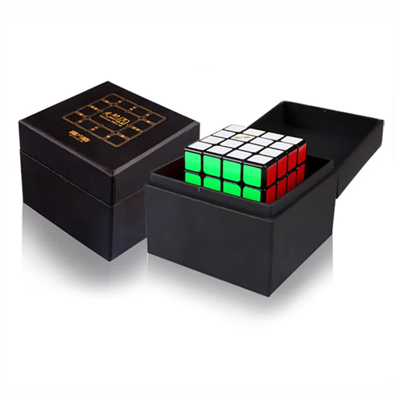 QiYi MoFangGe WuQue MiNI M QY 4x4x4 Магнитный 60 мм магический куб 4 слойный Профессиональный