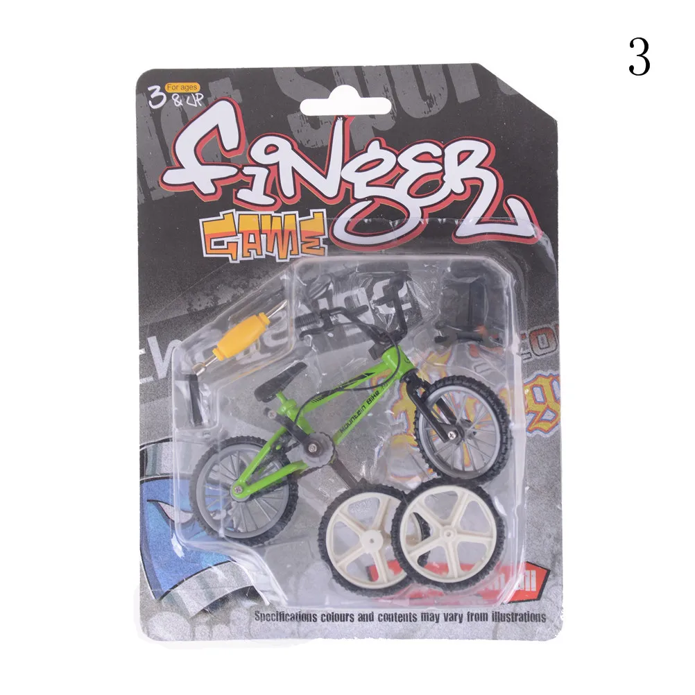 1 шт. мини Пальчиковый BMX велосипед Флик Trix Finger Bikes игрушки модель велосипеда Tech Deck