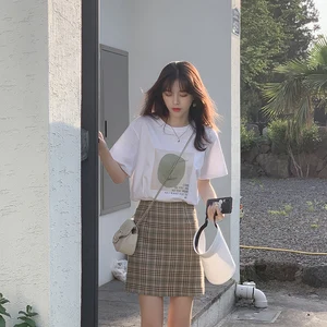 Женский комплект из 2 предметов MISHOW, лето 2019, футболка, топ + мини-юбка, костюмы из двух предметов, летняя одежда для женщин, MX19B3444, продается отдельно