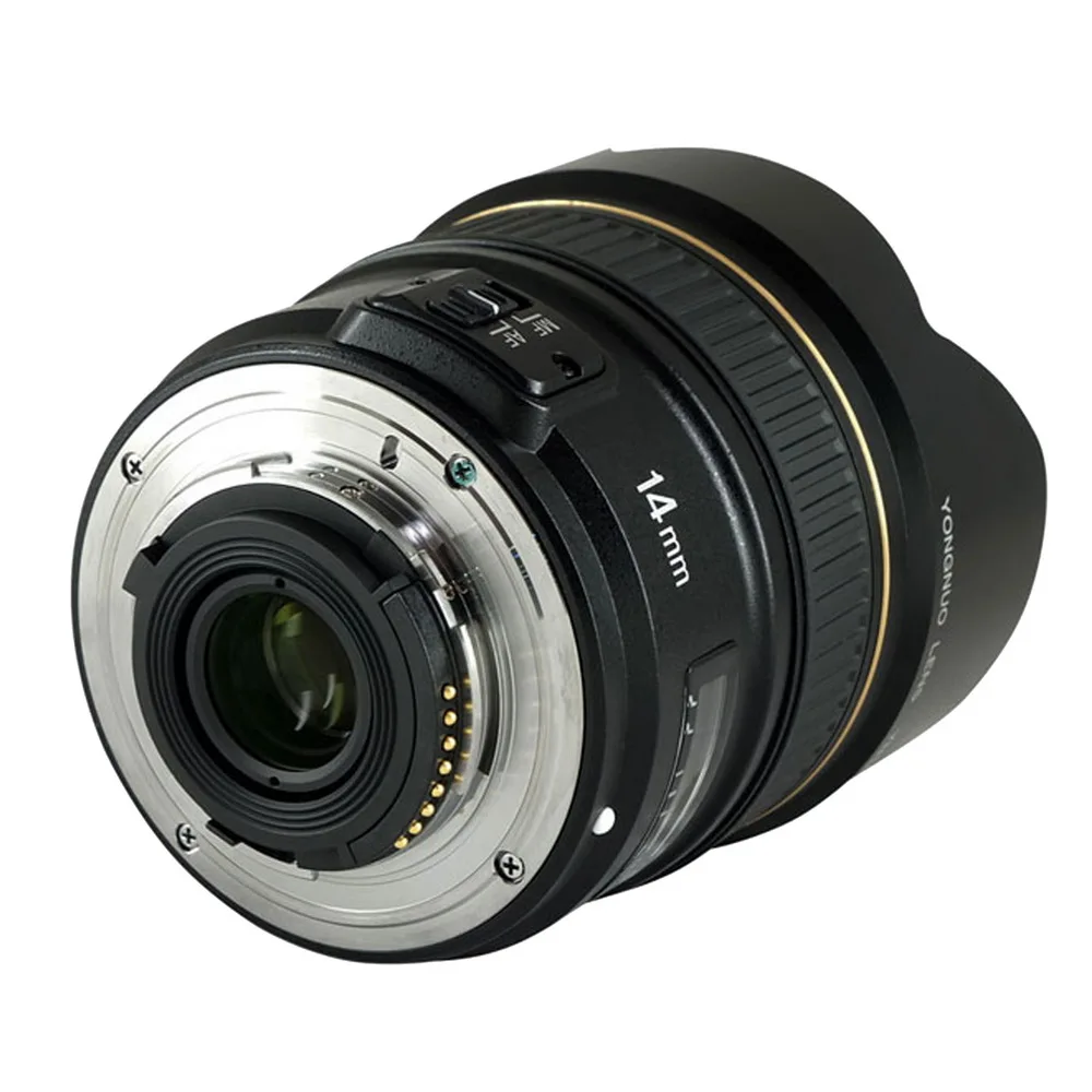 Новый объектив Yongnuo YN14mm F2.8 AF MF с автофокусом ультра широкий Anglr Prime для камеры Canon 5D
