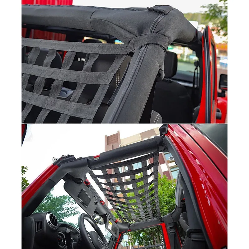 Тяжелый Грузовой гамак с мягким покрытием на крыше для Jeep Wrangler JK 07-18 M8617 |