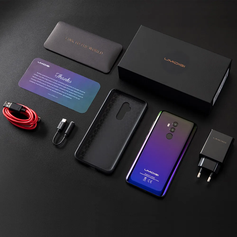 Umidigi Z2 Special Edition глобальная версия мобильный телефон 4G смартфон Android 8 1 4 Гб + 64 Helio P23