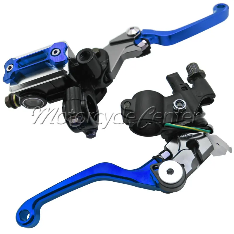 Мотоцикл 7/8 &quot22 мм главный тормозной цилиндр резервуар рычаги для Yamaha YZ 80 85 WR 250F