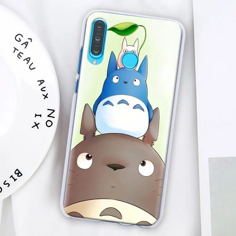 Тоторо Унесенные призраками Ghibli Miyazaki чехол для телефона coque для huawei P30 Pro P10 P20 P30 Lite P8 P9 Lite P Smart Plus чехол