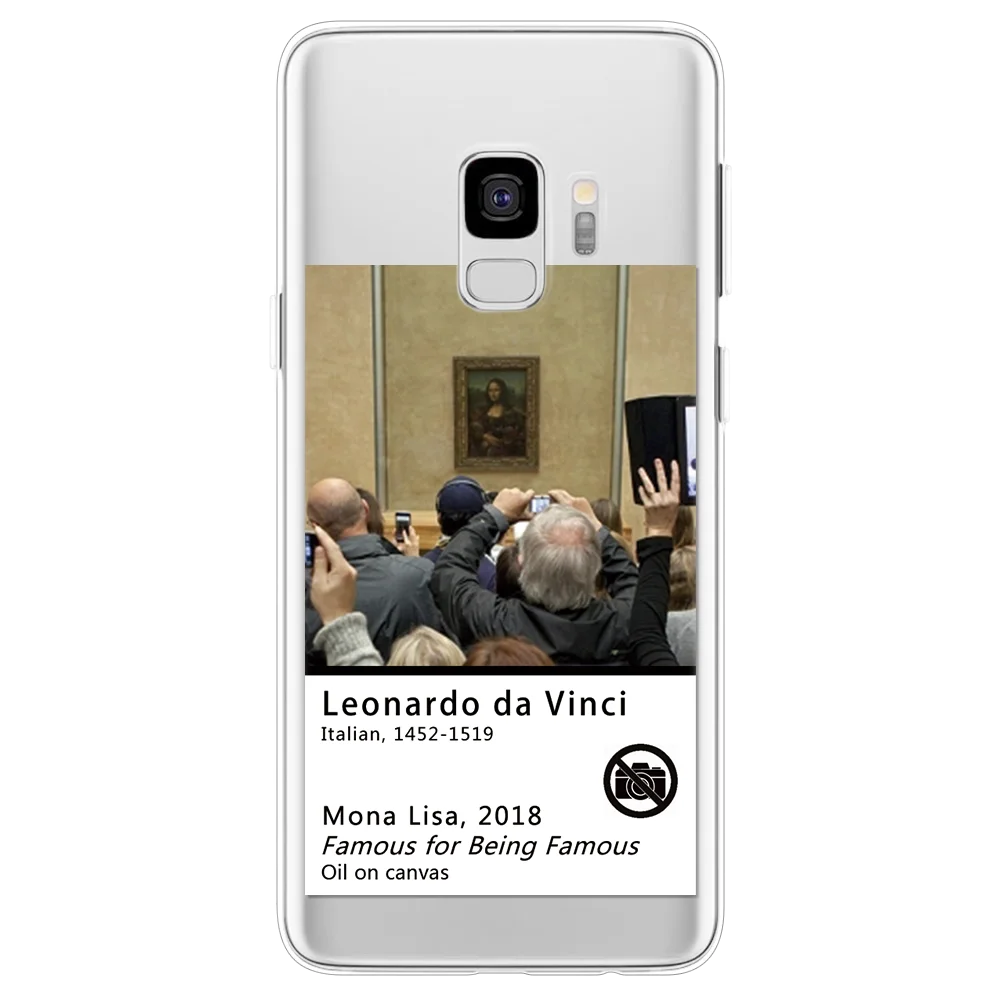 paiz2018 Отличная арт эстетичный Мона Лиза David чехол для samsung Galaxy A70 A60 A50 A40 A51 A71 A90 A80 S11 S10 S9 S8 плюс S11e чехлы из ТПУ - Цвет: paiz2018
