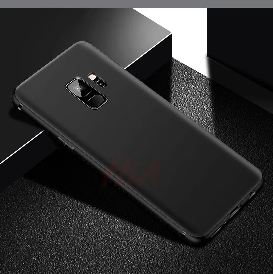 Ультра тонкий Матовая силиконовая крышка чехол для samsung Galaxy S10 S10E S7 край S8 S9 плюс A6 A8 J4 J6 A5 плюс Note 8 9 мягкий чехол