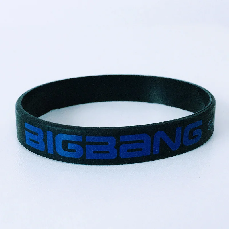 1 шт черный K-POP BIGBANG GDRAGON группа спортивный силиконовый браслет | Украшения и