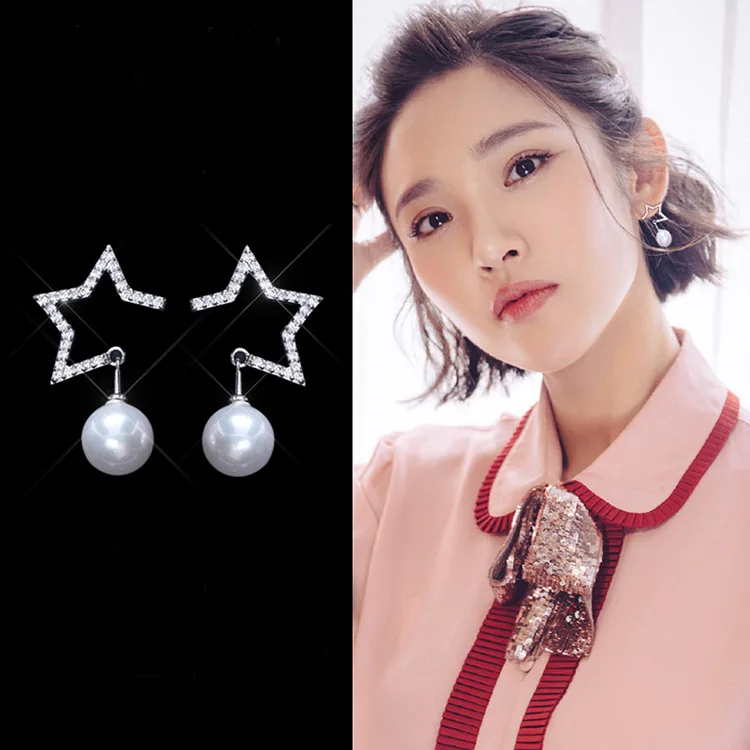 SWOUR новые модные ювелирные изделия S925 стерлингового серебра серьги кубический