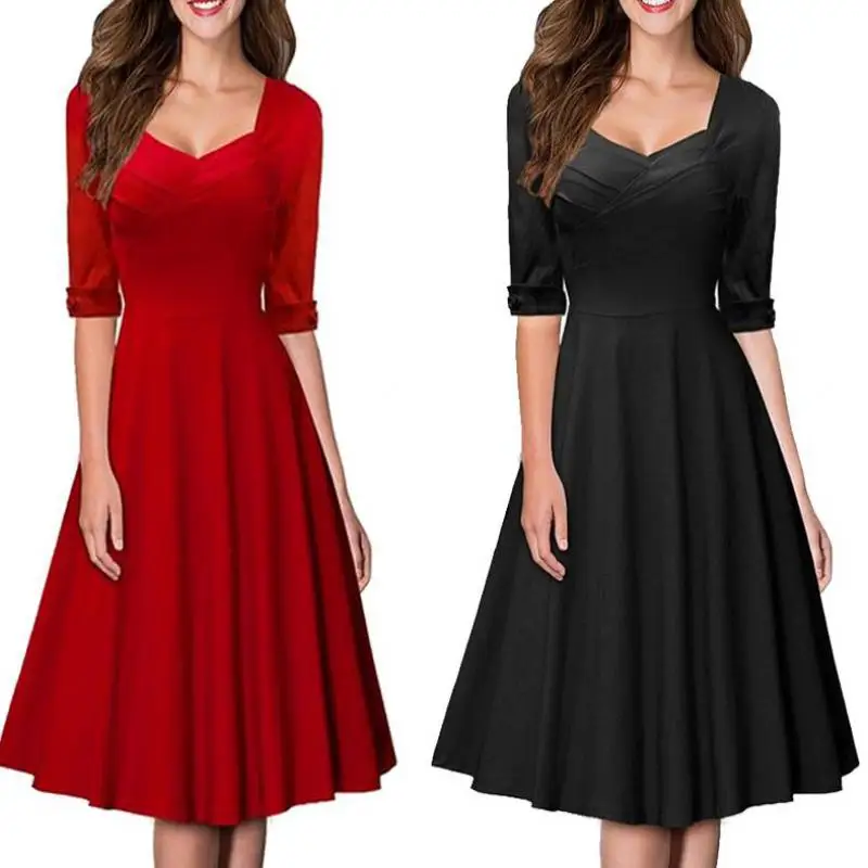 NFIVE BRAND2017 новое летнее женское Хлопковое платье большого размера с v образным