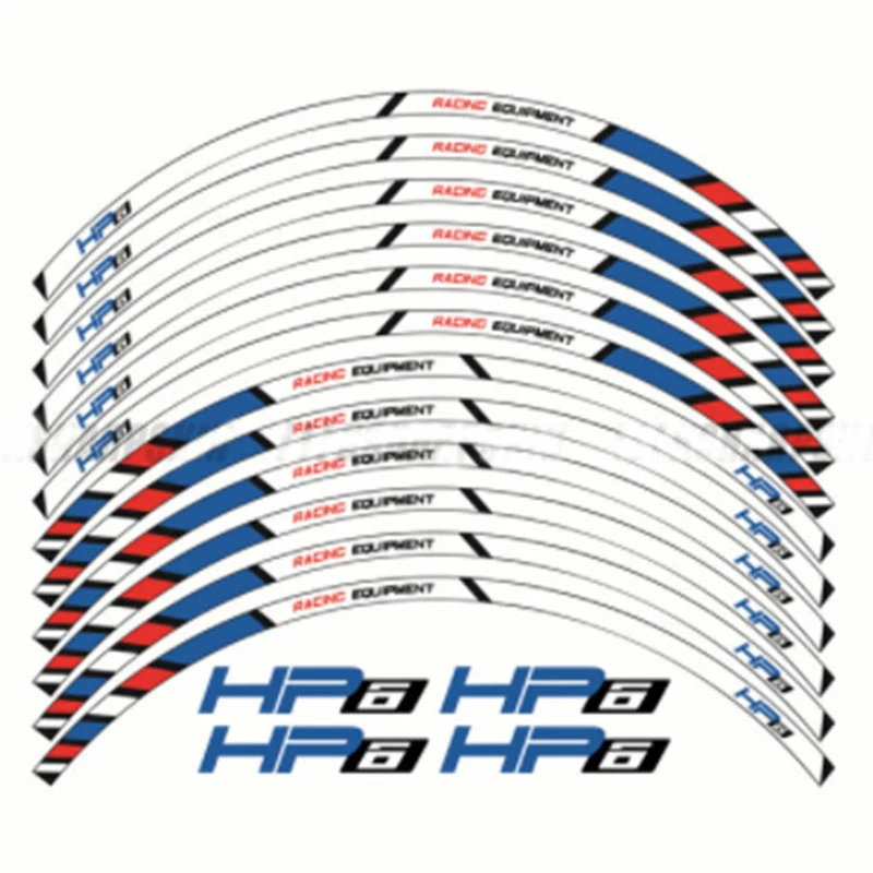 Наклейки на колеса мотоцикла светоотражающие края наружные обода полосы