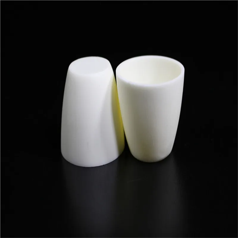 99.3% алюминиевый тигель с крышками/200 мл/цилиндрический корундовый