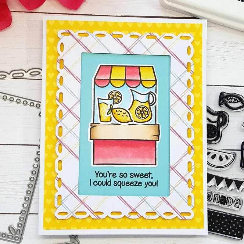 Fruit Stand &amp Hello Summer Clear Stamps for DIY Scrapbooking Craft Making Decor Transparent Stempels New Silicone Seal | Дом и сад