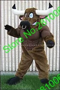 Syflyno можно мыть водой материал эва шлем длинные bison талисман костюмы кино