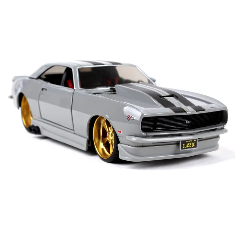 Ретро модель автомобиля Maisto 1:24 1968 Chevrolet Camaro Z/28 литье под давлением|Наземный
