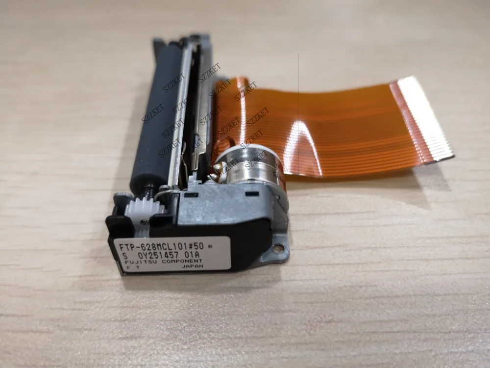 Абсолютно новая Оригинальная термопечатающая головка FTP-628MCL101 #50, LTPZ245M-C384-E, 58 мм термопечатающая головка для Fujitsu FTP-628MCL101