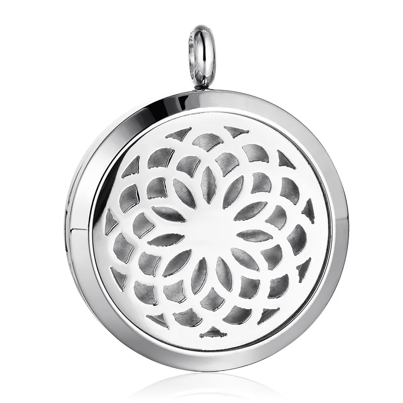 

Dropship Essential oil Diffuser Perfume Lockets 30mm Aromatherapy Locket Pendant for DIY Making Bracelet Necklace