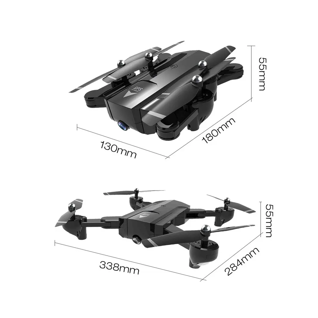 SG900 S 2 4 ГГц 720 P/1080 P HD камера Wi Fi FPV gps фиксированная точка складной Квадрокоптер Follow