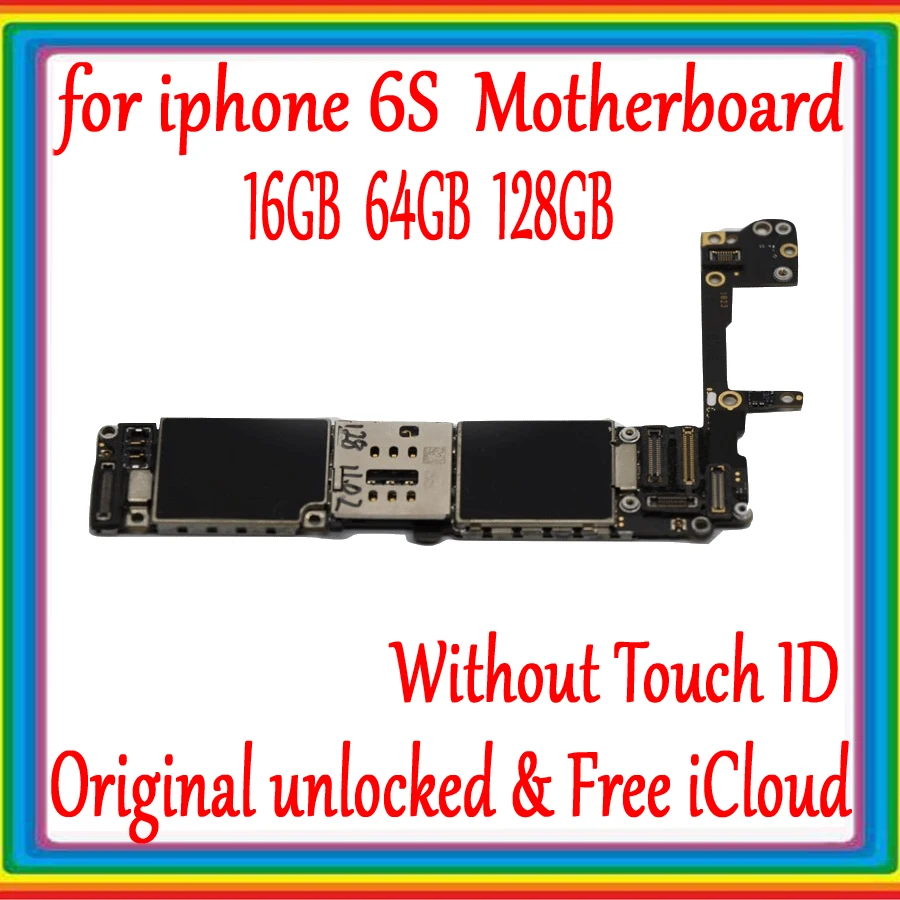Протестированы для iphone 6S 4 7 дюймов материнская плата без сканера отпечатков