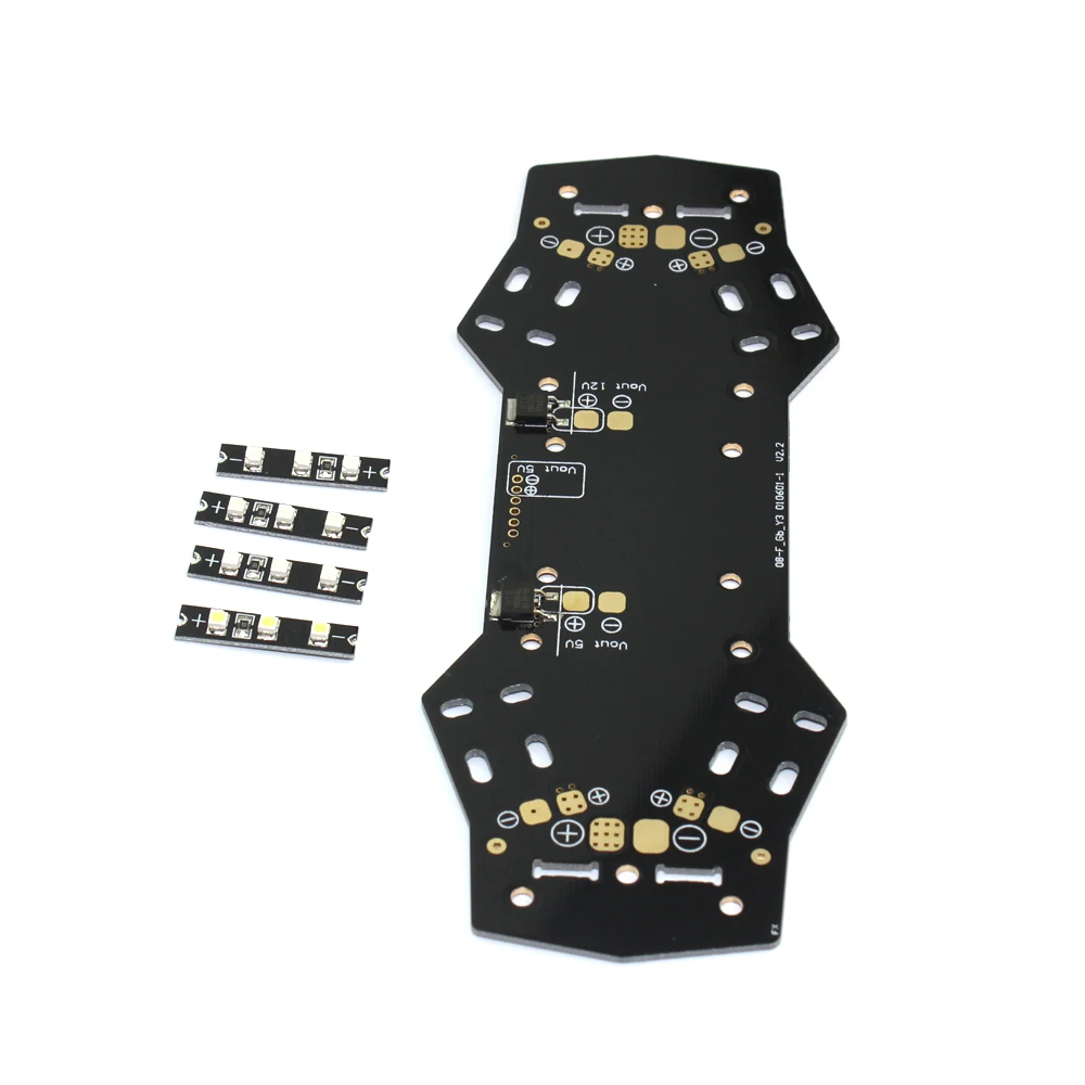 ZMR250 печатная плата со светодиодсветодиодный платой BEC 5V 12V зуммер для