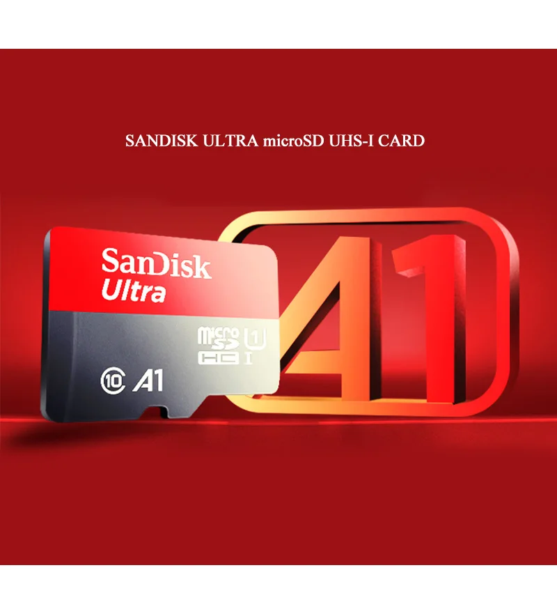 Купите 5 получите 1 бесплатно Карта памяти SanDisk 64 ГБ 32 ГБ Micro SD карта до 98 м/с класс 10 A1 UHS-I Ultra TF карта Microsd 128 ГБ 200 ГБ
