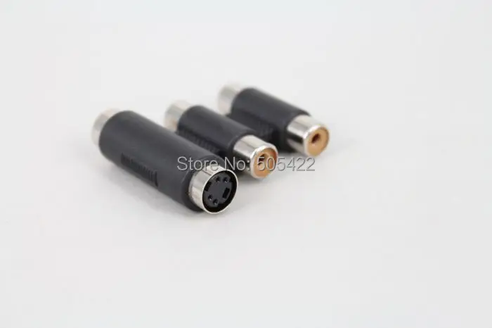 Переходник соединитель для разъема типа Мама мама 2 RCA S|2 rca|s video2 rca |