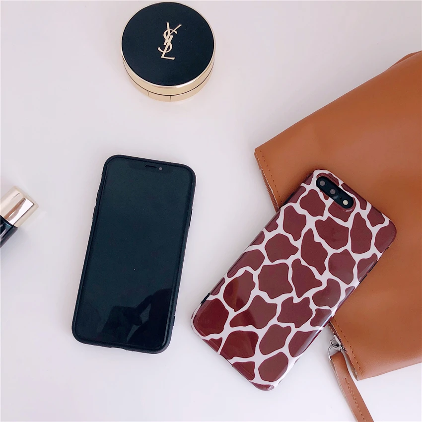 Sexy Glitter Leopard Phone Cases For iPhone 6 6S Plus Luxury Smooth Soft TPU Back Cover 7 8 X |