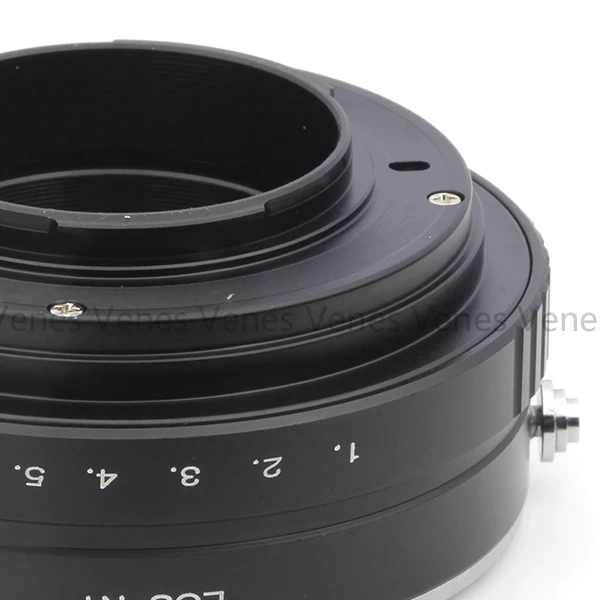 Кольцо адаптер для объектива Canon EOS EF на Nikon 1 J5 J4 S2 V3 AW1 J3 J2 J1 V2 S1 V1 (Регулируемая