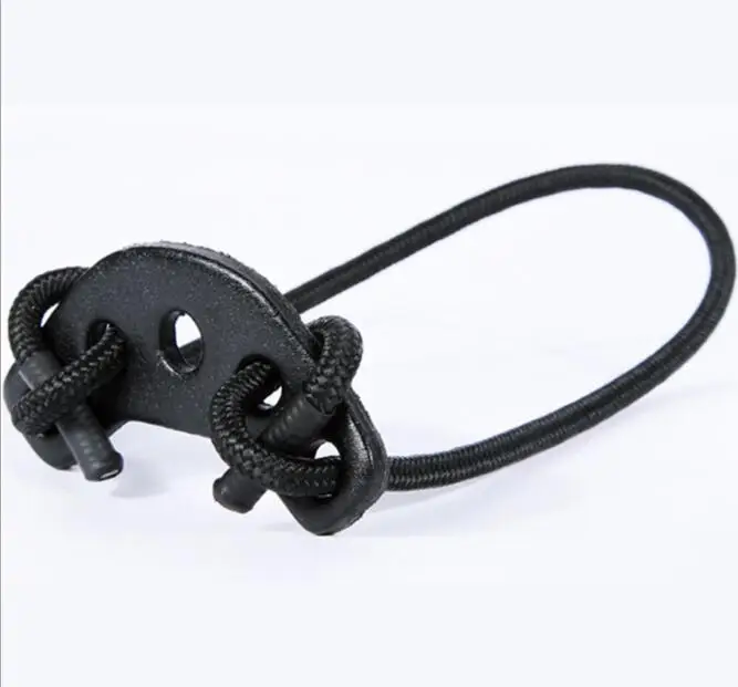Регулируемый плетеный шнур для стрельбы из лука черного цвета|sling strap|wrist slingstrap sling