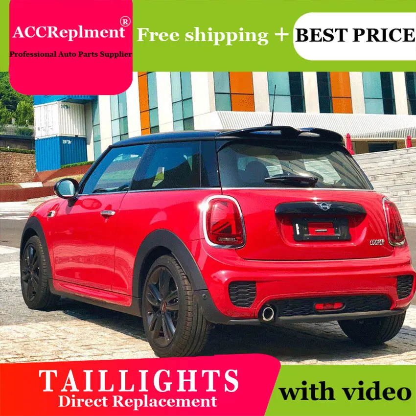 4 шт. стайлинга автомобилей для MINI Cooper хвост светильник s 2014 2018 cooper светодиодный