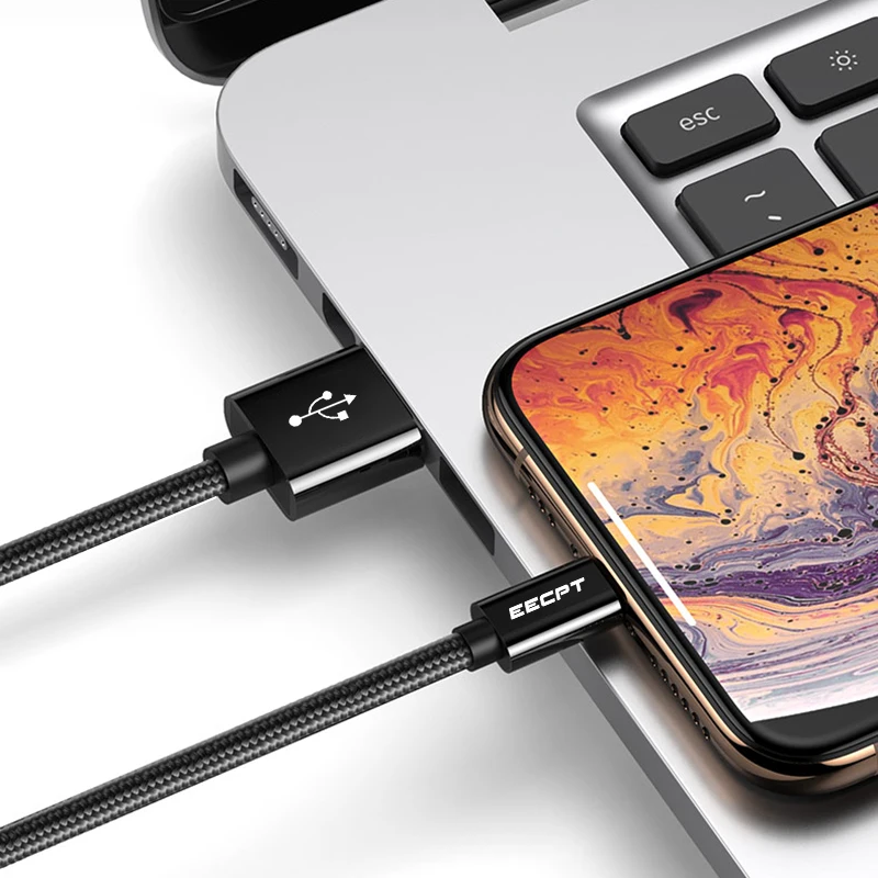 Кабель EECPT USB Type C 3A для быстрой зарядки и передачи данных зарядное устройство