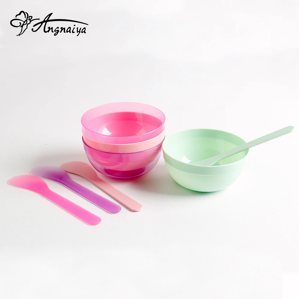 ANGNYA 2 компл./лот макияж Красота DIY миска для масок лица ложка набор инструментов