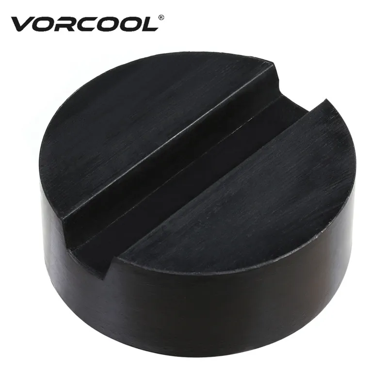 VORCOOL Накладка для подъемника автомобиля из резинового слота на полу, защитная рамка адаптера для подъема с бокового шва.