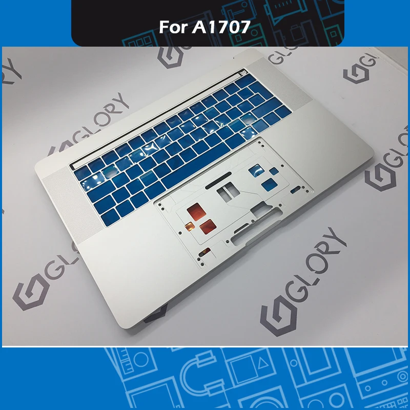Серебряный A1707 Topcase C корпус UK макет для Macbook Pro Retina 15 &quotA1707 Подставка рук Замена 2016