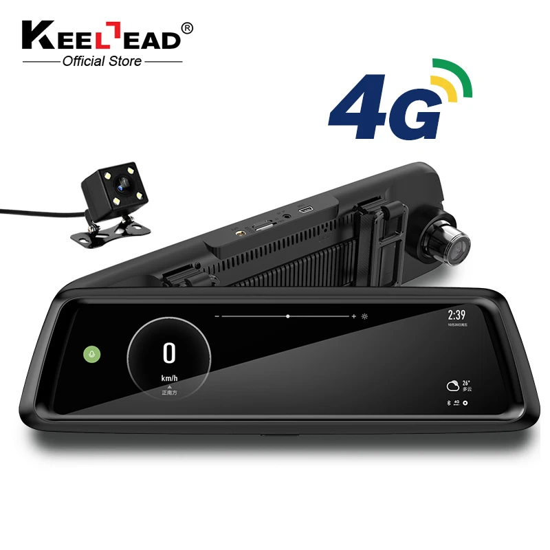 CARRVAS 4G 9 88 &quotIPS DVR автомобильный 1080P двойной объектив Автомобильный
