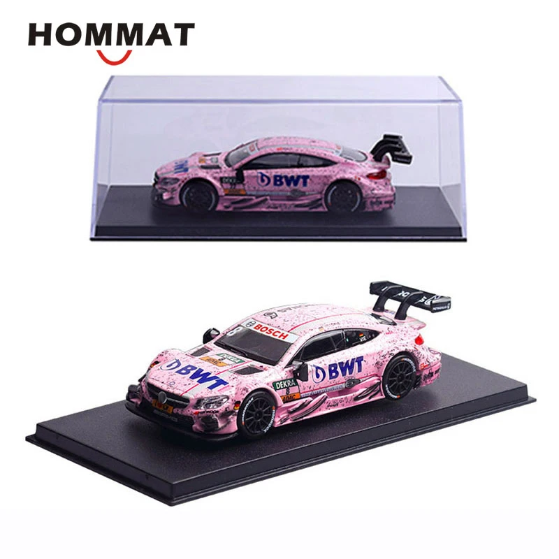 Модель гоночного автомобиля HOMMAT AMG C63 DTM модель 1/43 года литой автомобиль из сплава