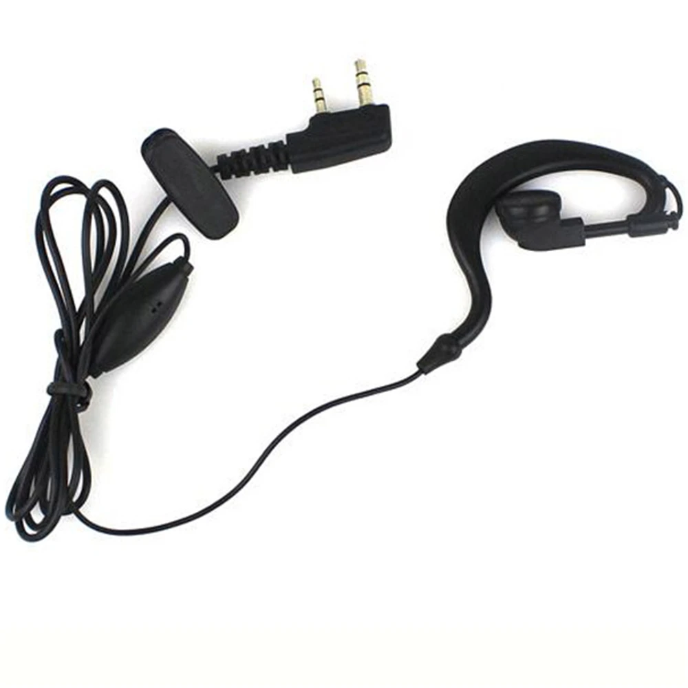 BCMaster 2-контактный двухконтактный наушник гарнитура наушники для BAOFENG UV5R-888S KENWOOD