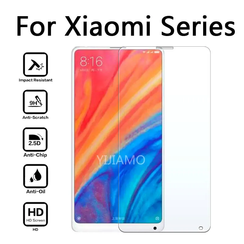 Закаленное стекло для Xiaomi Mix 2 2s 3 Redmi S2 | Мобильные телефоны и аксессуары
