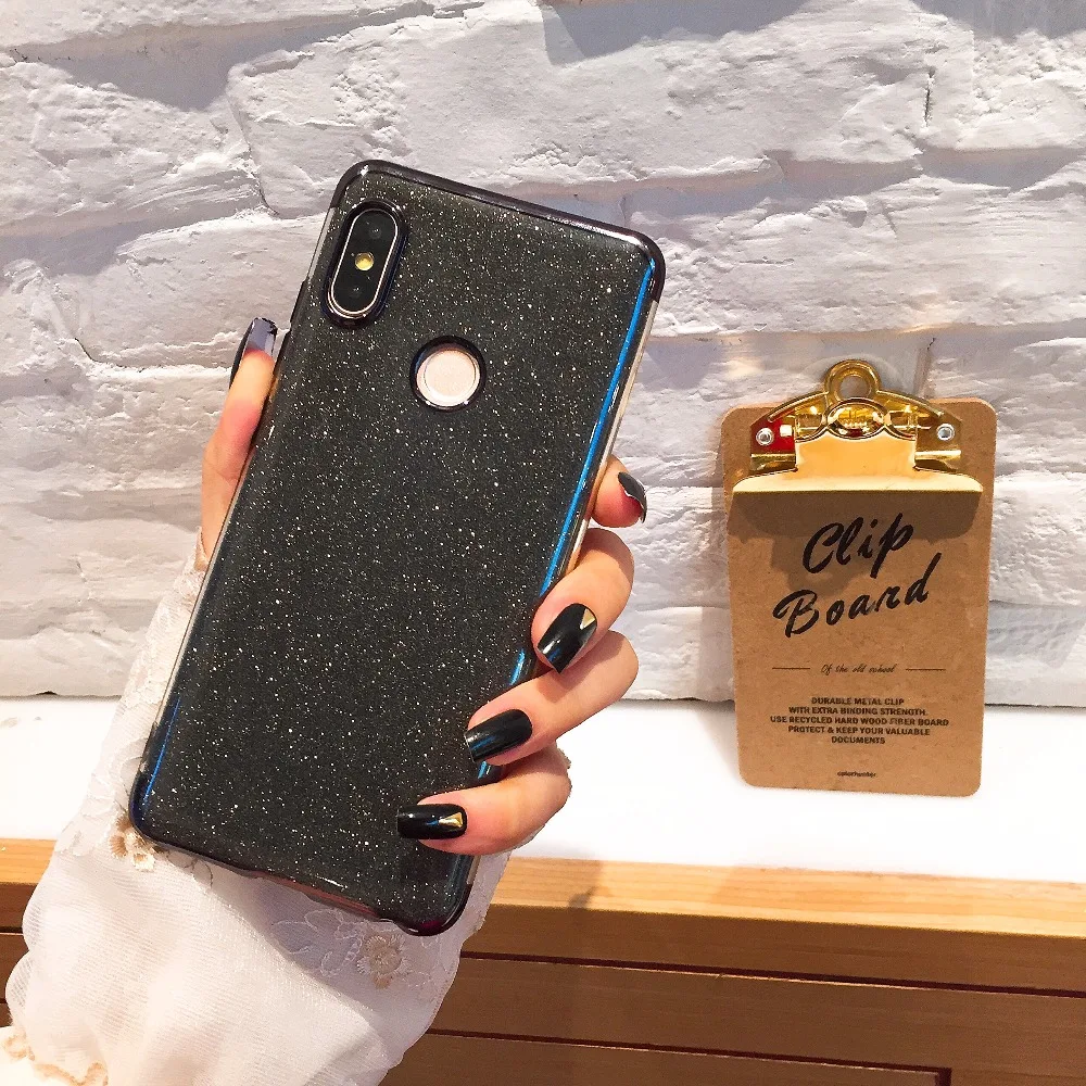 FGHGF блеск для Xao mi Сяо красный примечание 6 Pro 6A Чехол Для Pocophone F1 чехол A2 Lite Max 3 Shell |