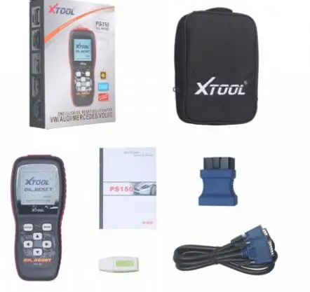 Инструмент для сброса масла XTOOL PS150 + OBDII сканер уровня топлива осветительный прибор осмотра пробег
