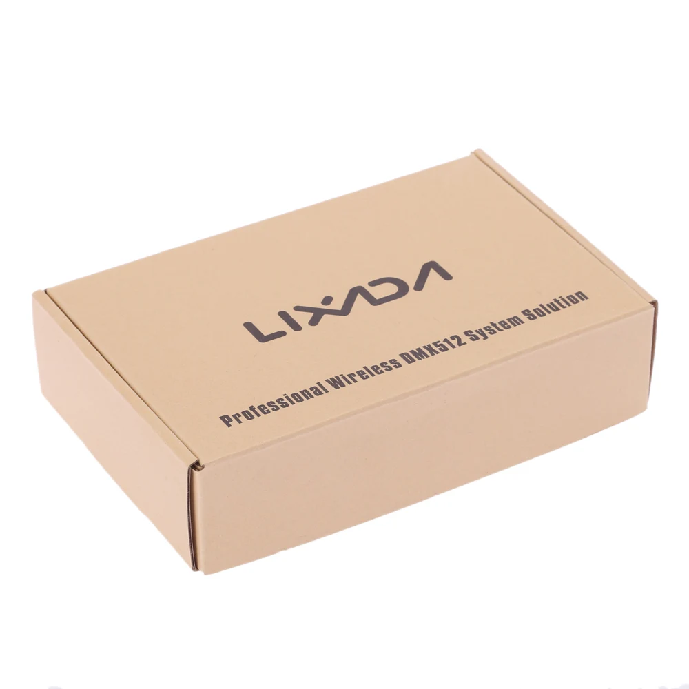 

Lixada 2.4G ISM DMX512 Wireless Male XLR Transmitter Receiver EU/US/AU/UK Plug High Quality for Stage Party Light