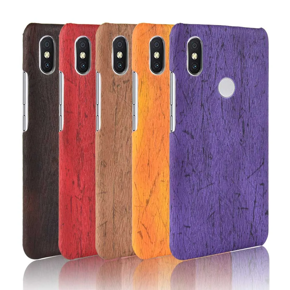 

SUBIN New phoneCase For Xiaomi 8 mi8 6.21" Retro wood grain Mobile phone Back Cover Phone Protective Case for mi 8