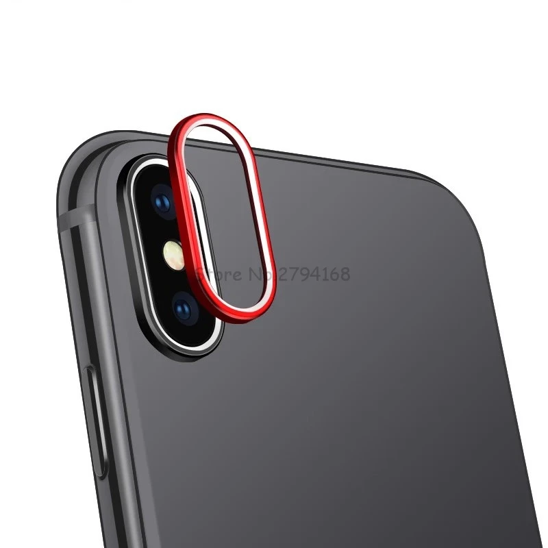 TANZ Rear Camera Lens Protective Ring Cover Protector Protection For iPhone x ten 10 Metal Case Luxury Mobile Phone Accessori |