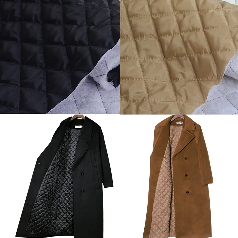 

Зимняя ткань для пальто, курток, платьев ручной работы, Ширина 1,5 м * длина 1 м, I261