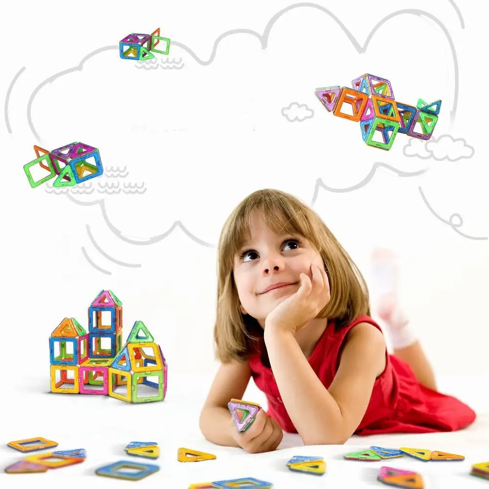 14 шт. детский Магнитный конструктор сделай сам|blocks models|magnetic blocksmagnet blocks |