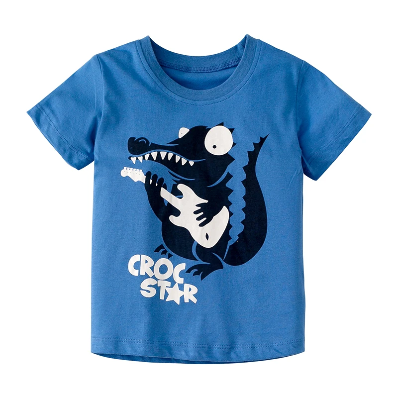 Little Maven/Новая летняя детская одежда Короткие повседневные хлопковые футболки с