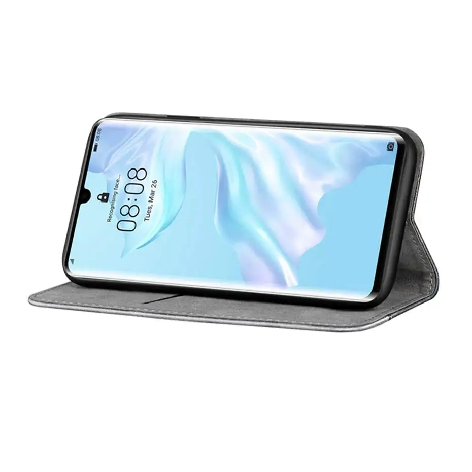 Чехол книжка из искусственной кожи для Huawei P20 P30 Mate 20 Lite Pro P smart Pllus Y6 Y9 Y5 2018 2019 Nova