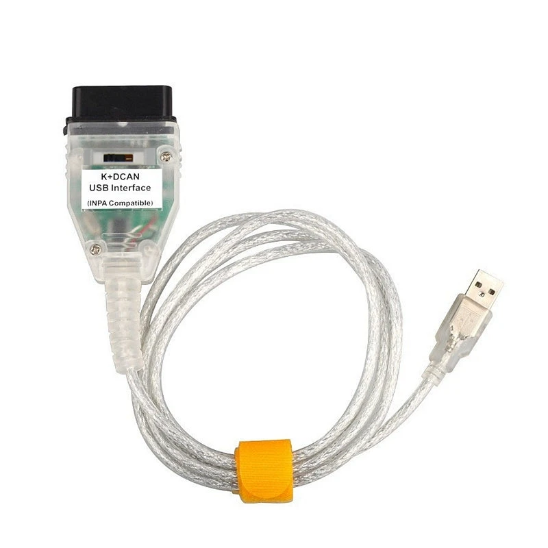 Новые USB кабели OBD 2 для bmw Inpa Ediabas K + DCAN интерфейс диагностический инструмент BMW E46