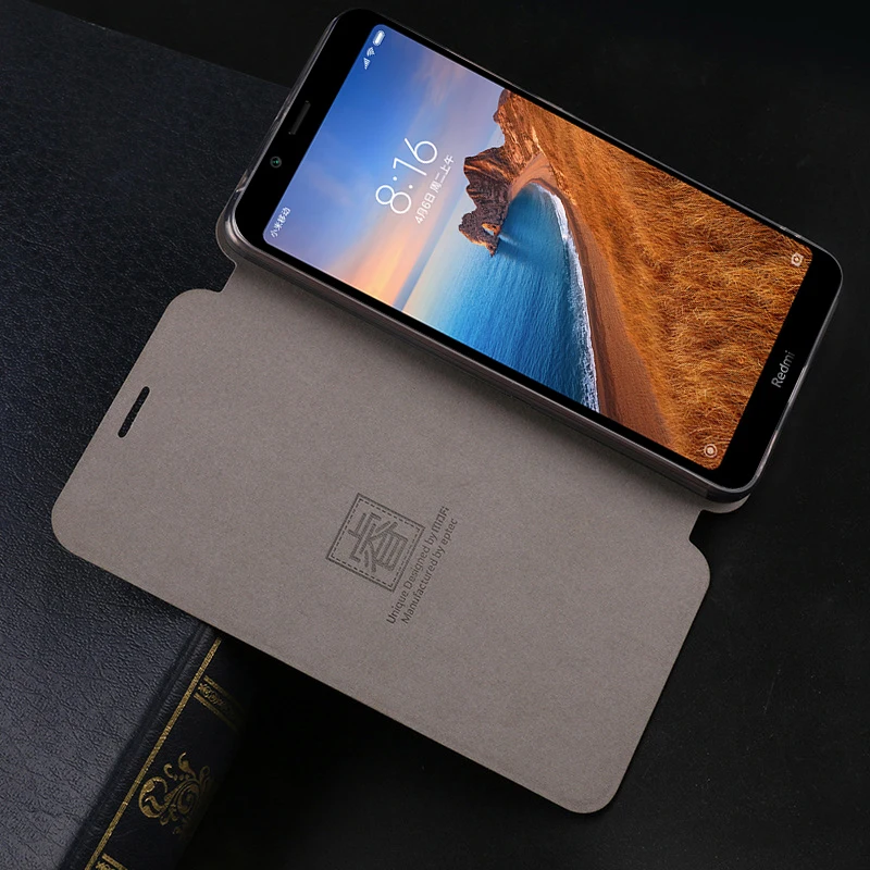 Mofi для xiaomi redmi 7A чехол роскошный Флип кожаный чехол из искусственной кожи чехол для xiaomi redmi 7a